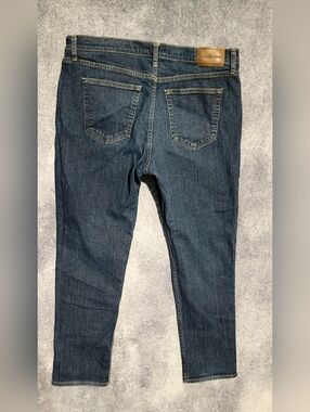 Michael Kors Grant Classic Fit Dark Denim Blue Jeans Men's Size 36x30
